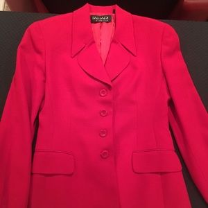 Tahari Red Blazer